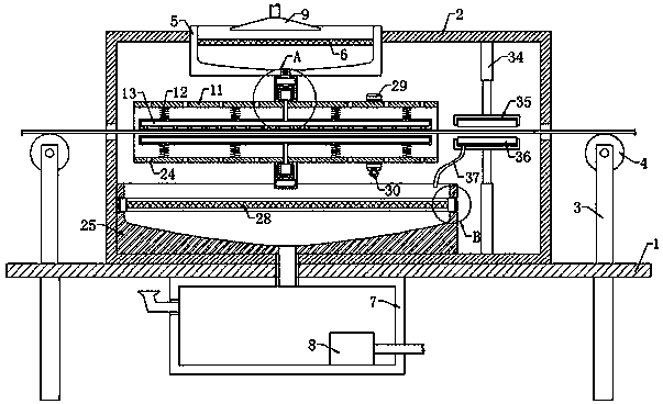 Textile thread lubrication device