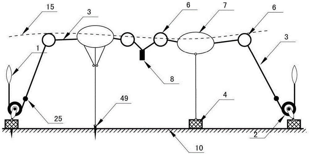 Submersible buoy pulley mooring system