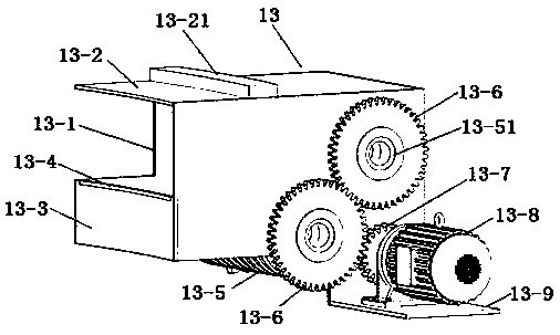 Slag breaking apparatus for biomass combustor and realization method