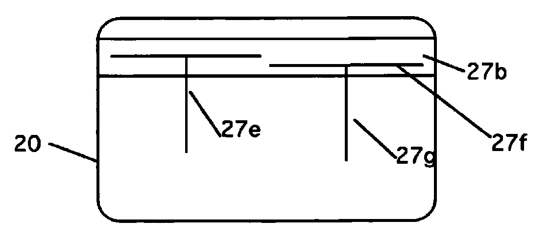 Simulated magnetic stripe card system and method for use with magnetic stripe card reading terminals