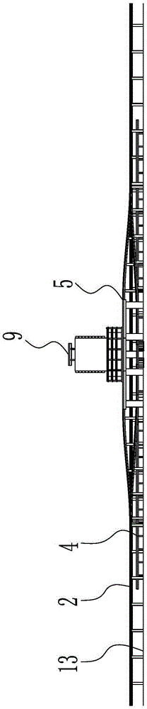 Construction and reconstruction method and structure of interchange