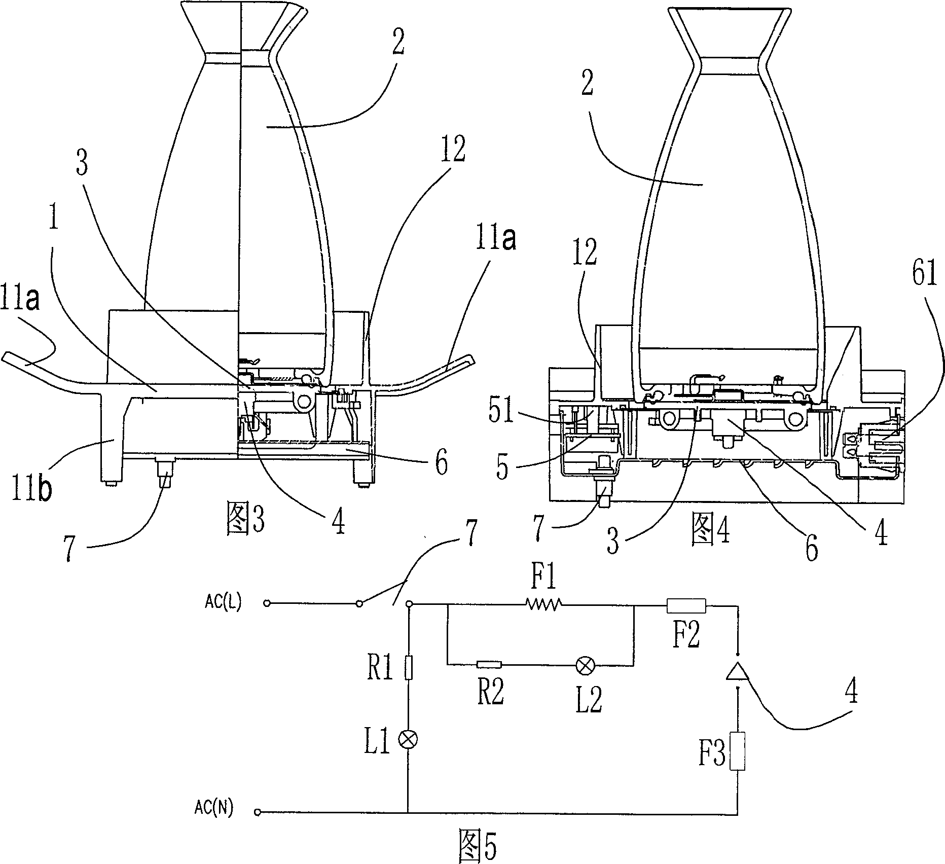 Device for boiling wine