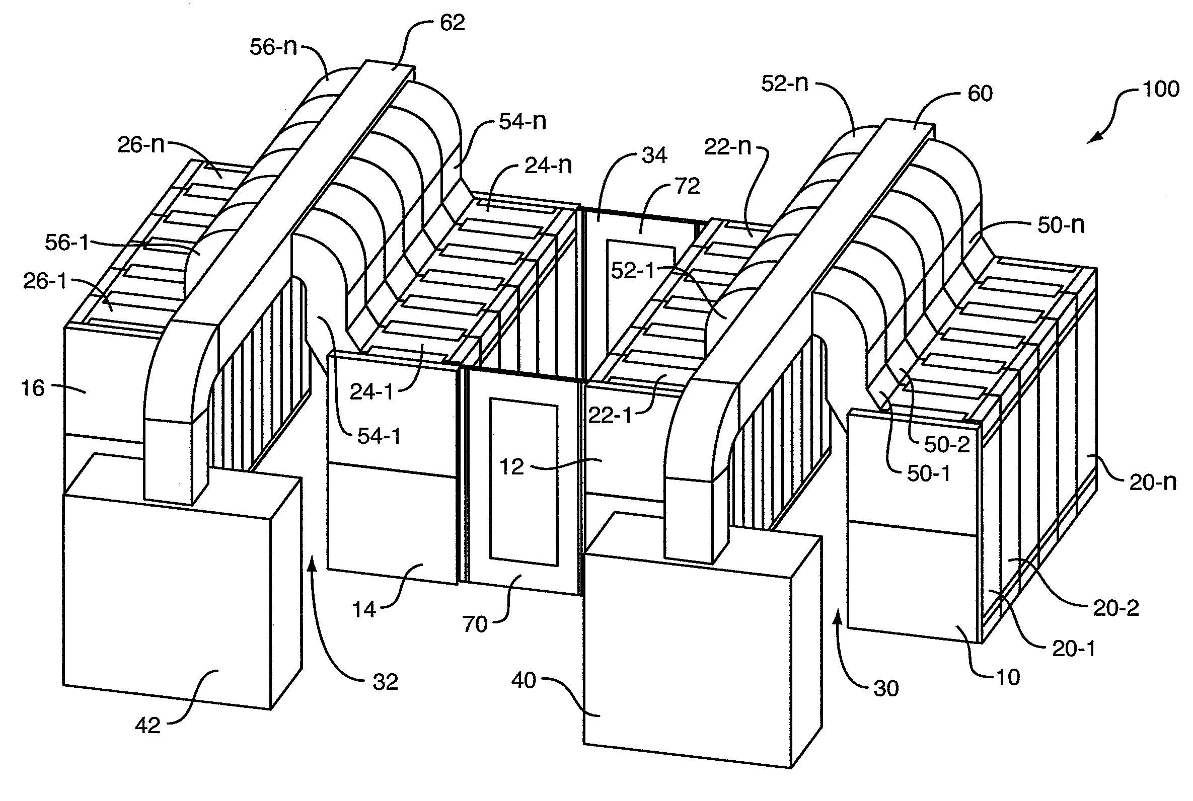 Systems and Methods for Closed Loop Heat Containment with Cold Aisle Isolation for Data Center Cooling