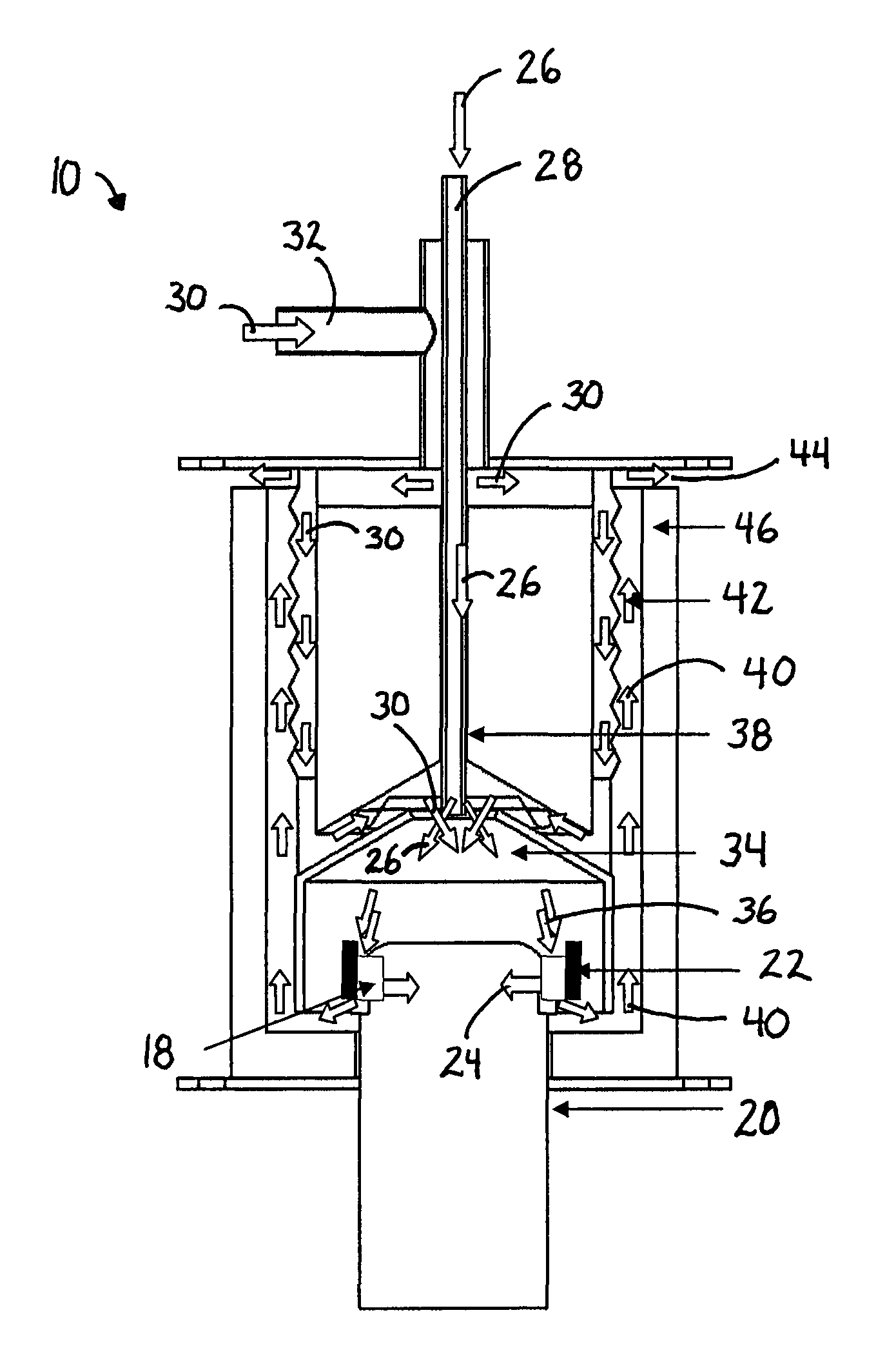 Catalytic burner apparatus for stirling engine