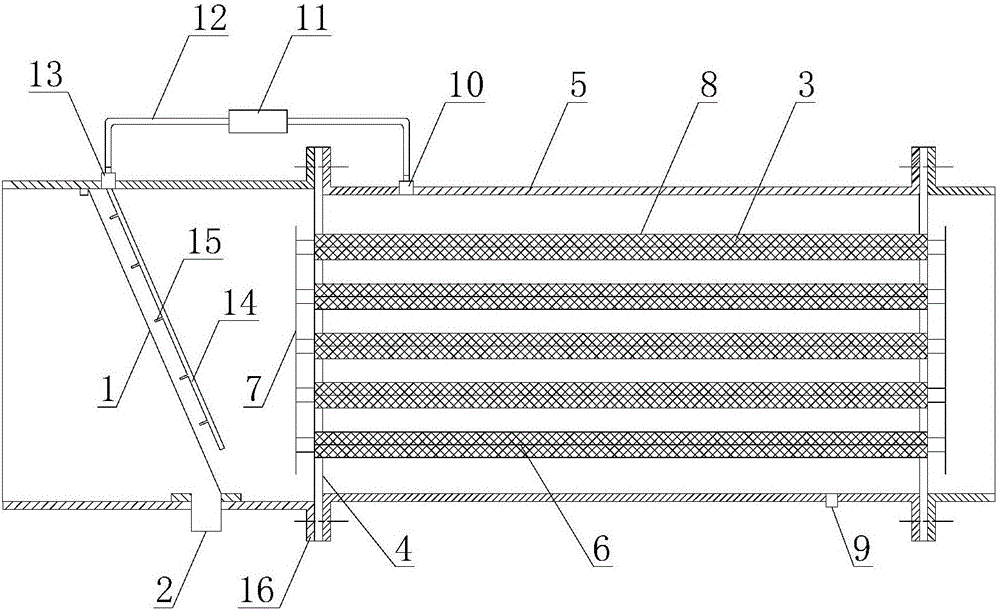 Low-temperature plasma technique-based kitchen fume purification device and system