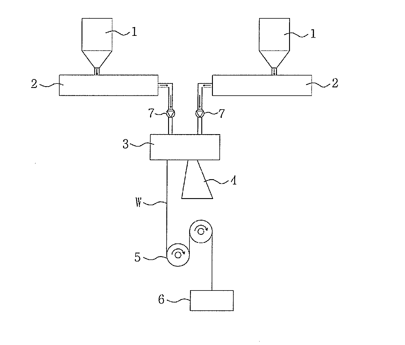 Method and apparatus for fabricating conjugate fiber, and conjugate fiber fabricated thereby