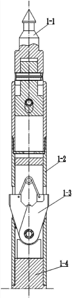 Core pressure-maintaining coring drill tool for submarine natural gas hydrate