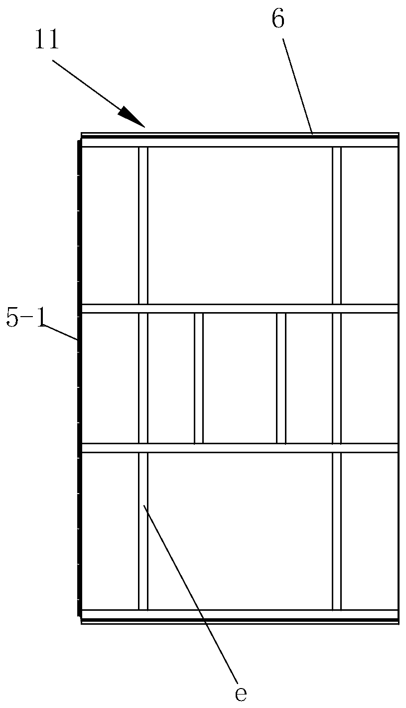 Modularized floor of passenger train