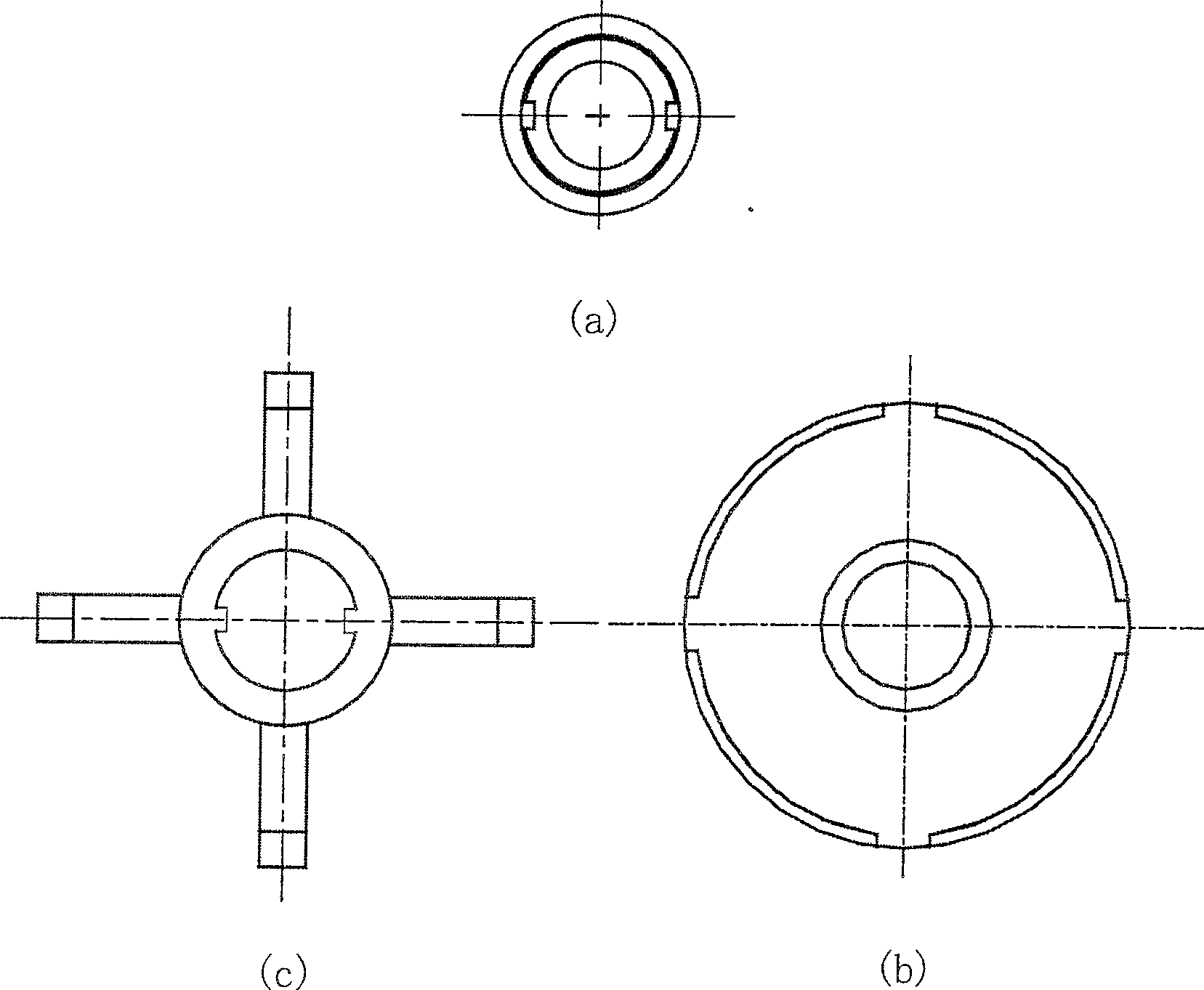 Ultrasonic motor for monitor cradle