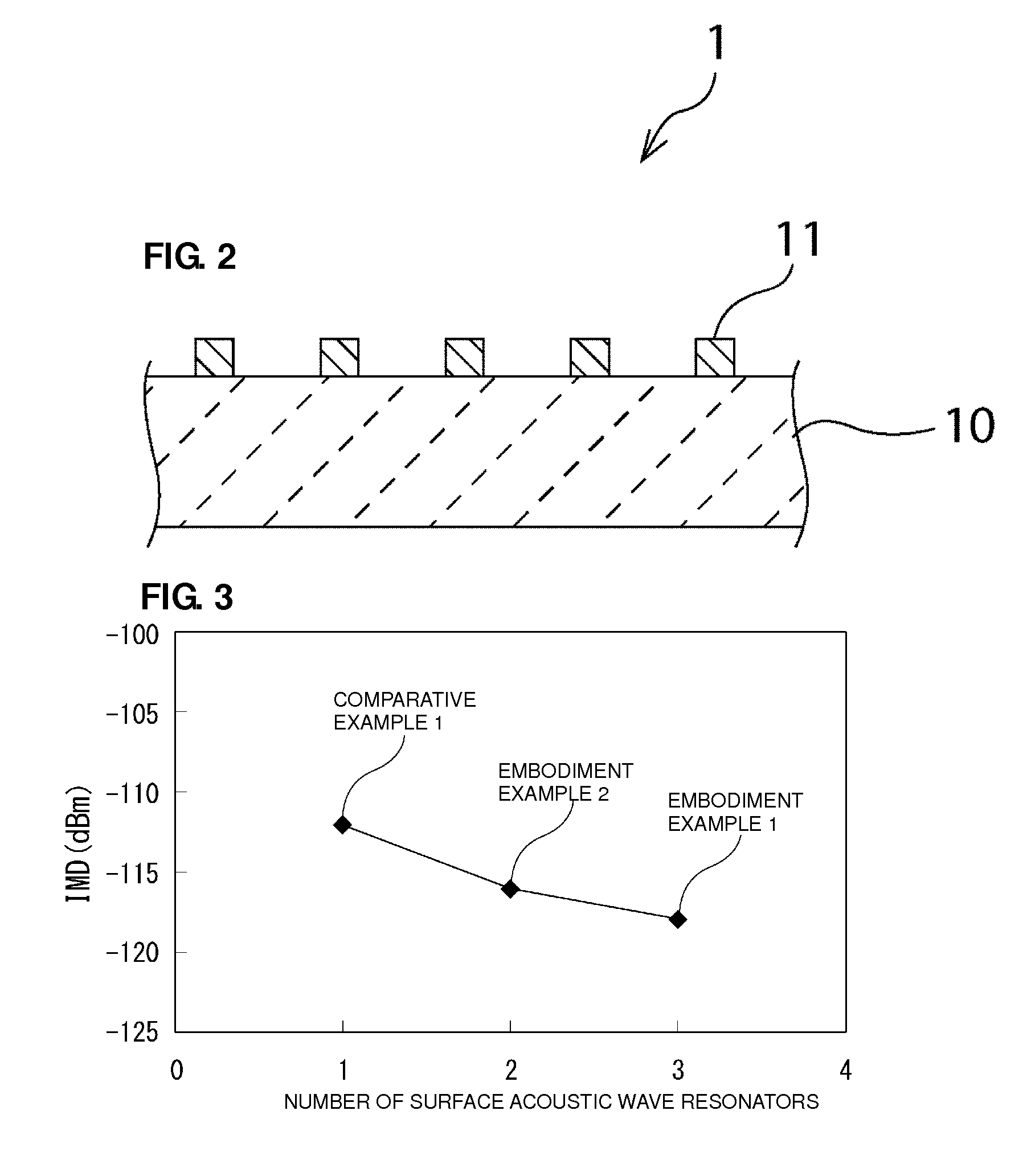 Elastic wave branching filter