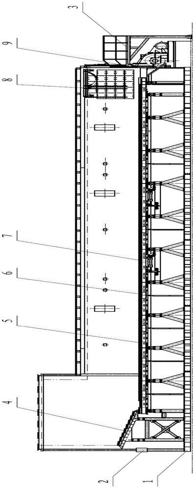 A Modular Idler Drive-guided Column Cooling Equipment