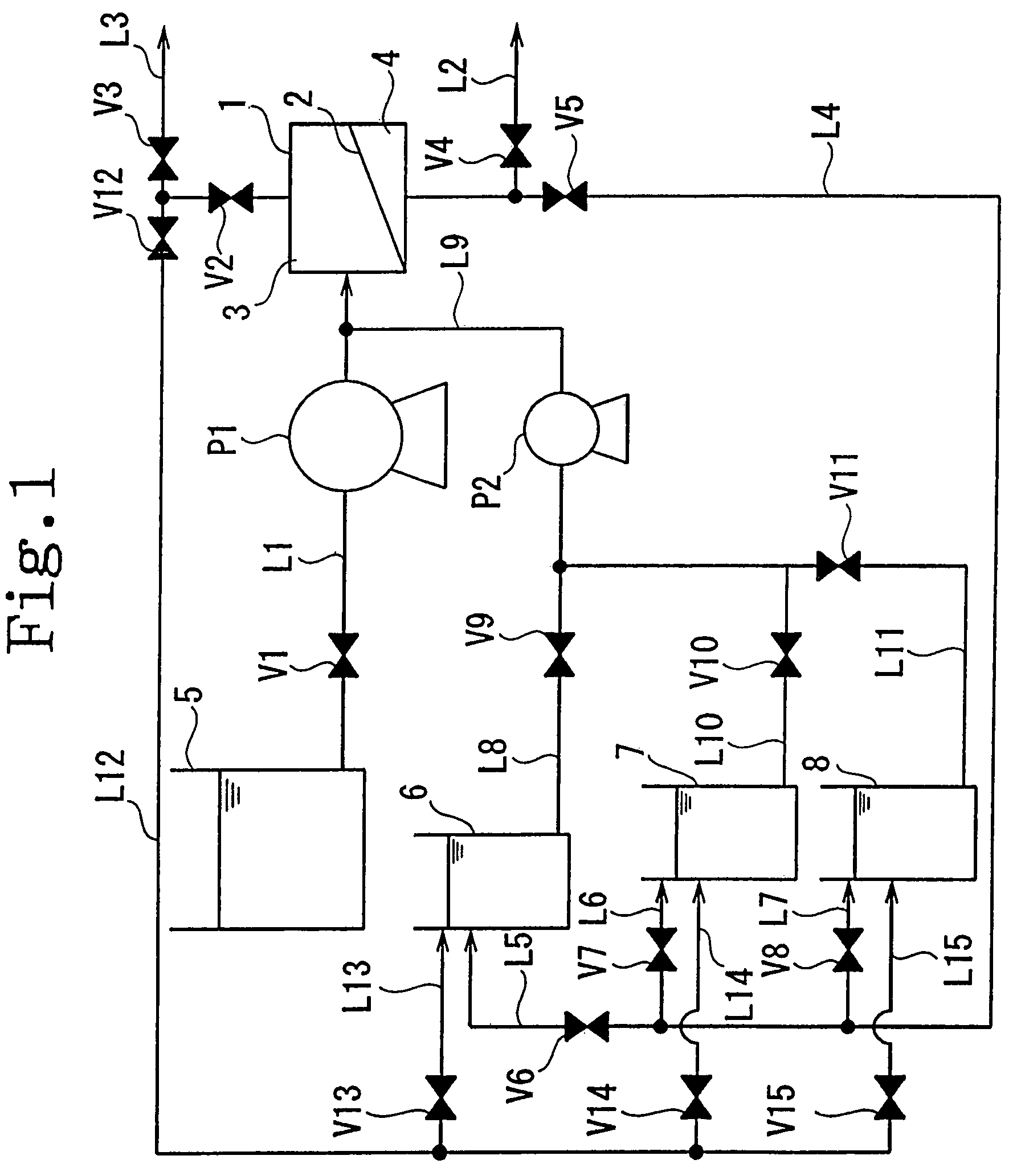 Detergent for washing a selectively permeable membrane and method of washing