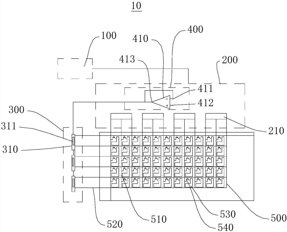 Display panel driving circuit, display device and display panel driving circuit's driving method