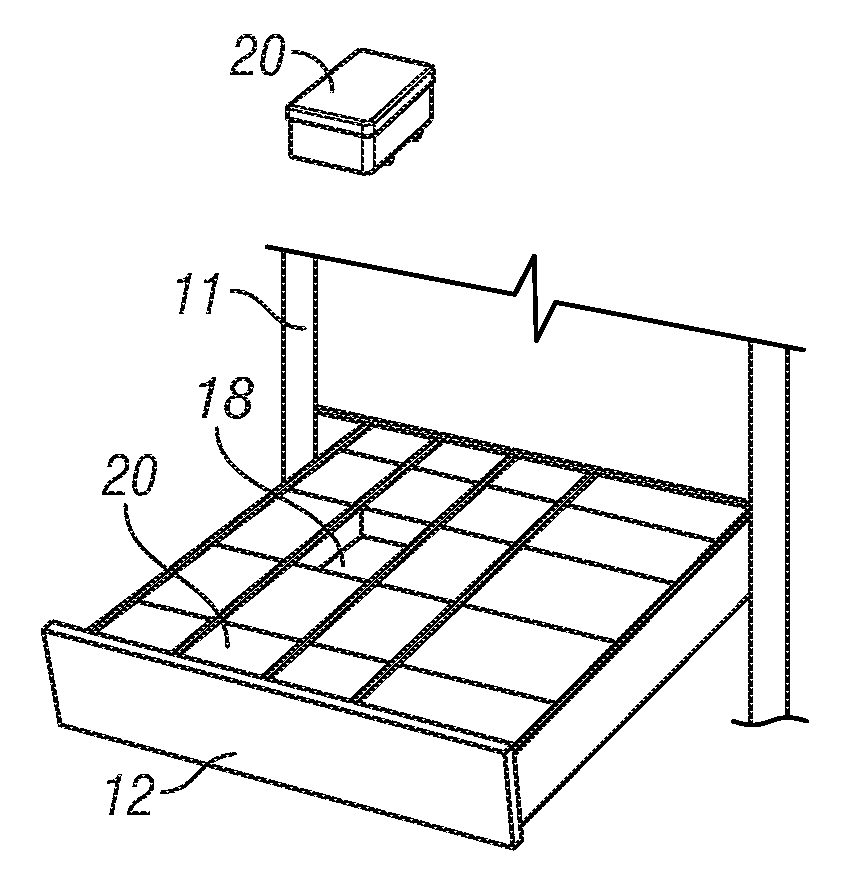 Memory wire terminator with spring contacts