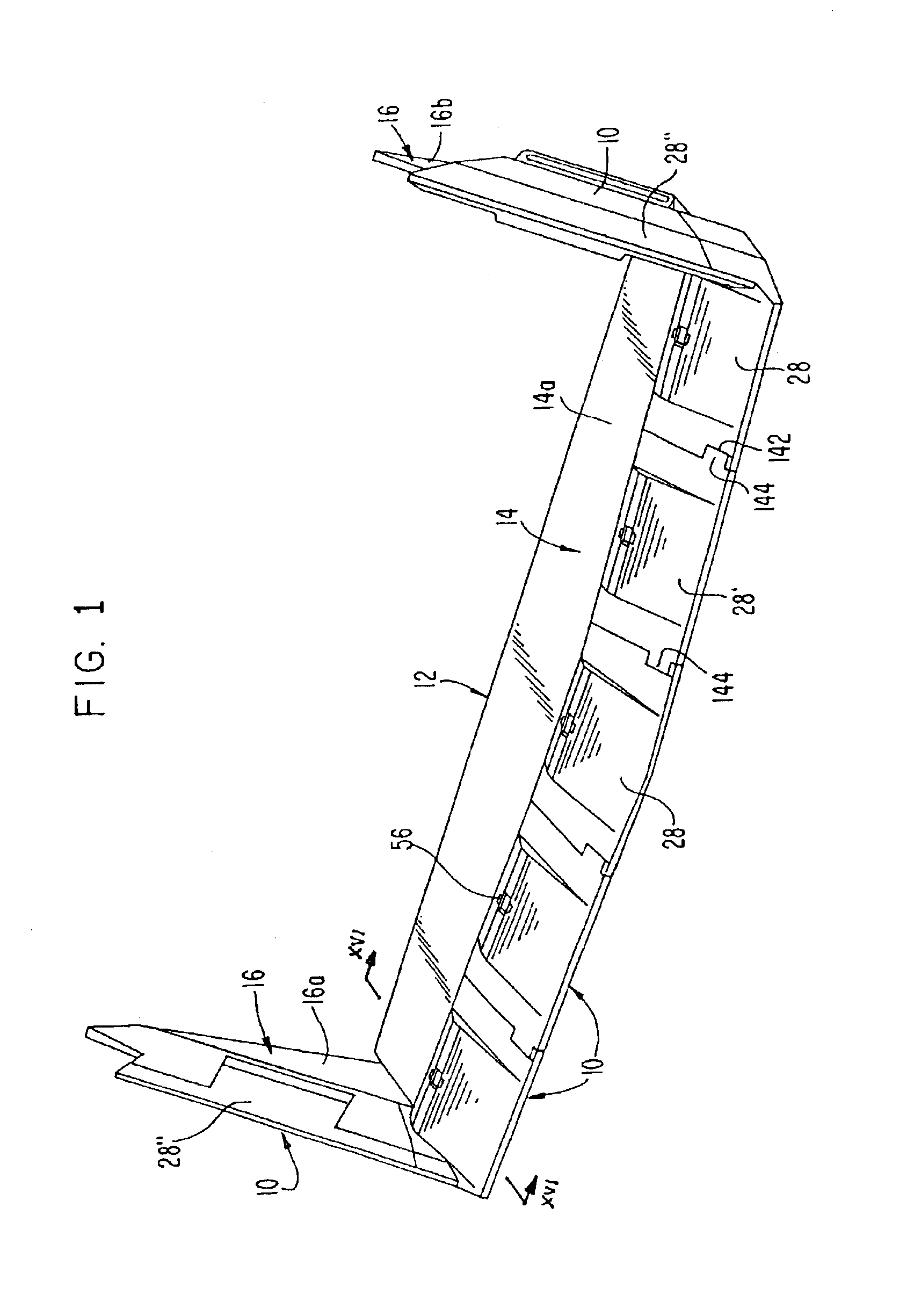 Wear assembly for excavator digging edge