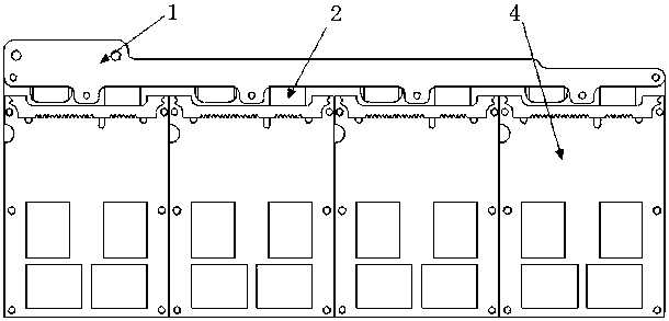 Heterogeneous rigid-flexible board and multilayer board card manufacture method based on same