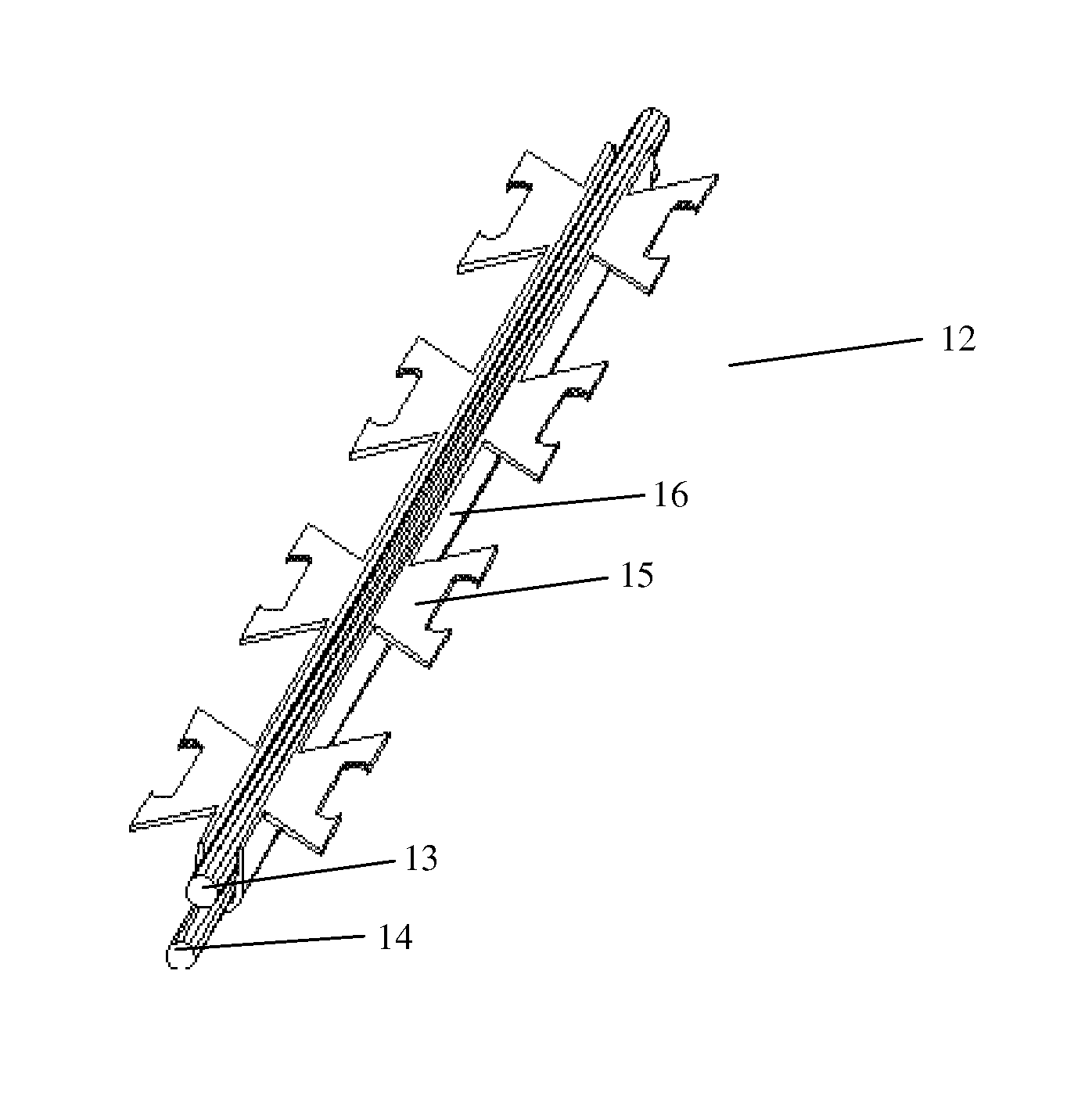 Barbed tape with sensor conductor and reinforcement wire