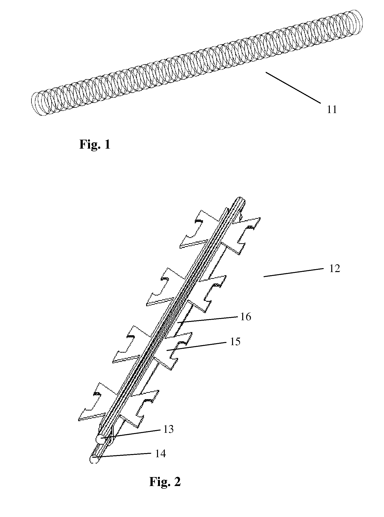 Barbed tape with sensor conductor and reinforcement wire