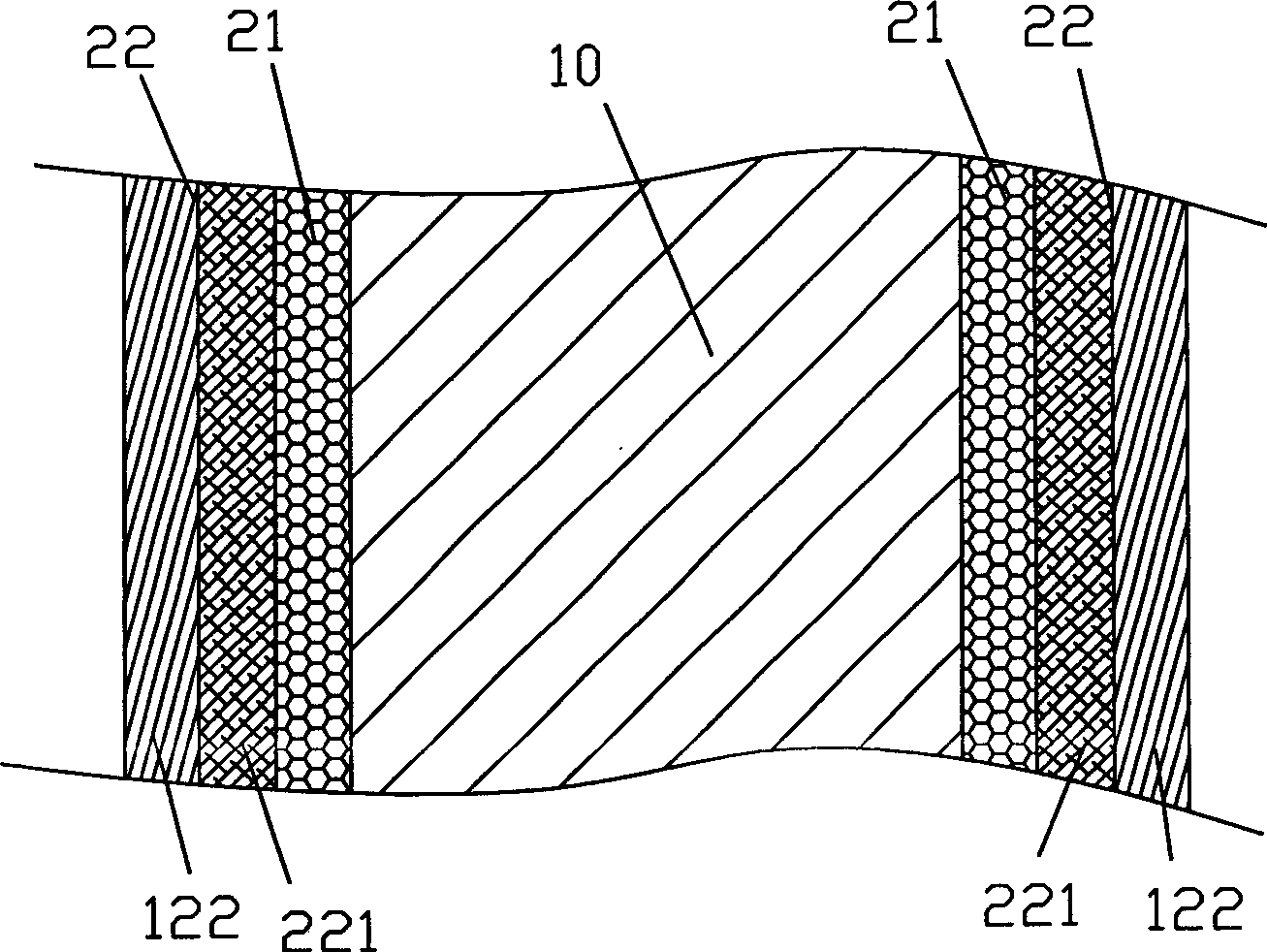 Thermal-insulating waterproof spray-coating building envelope structure