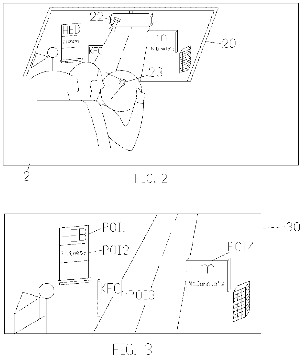 Intended interest point detection method and system thereof