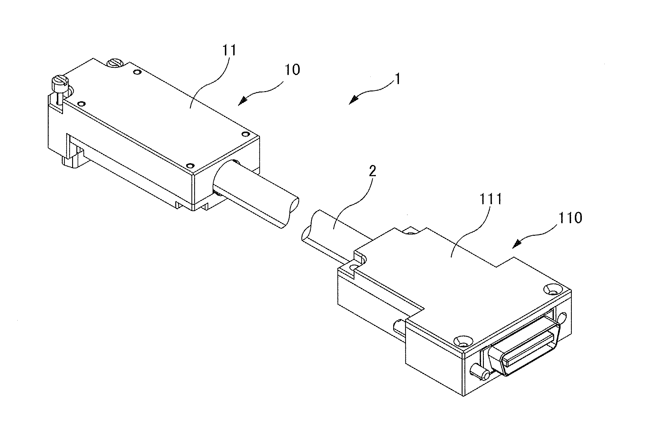 Connectored cable and method for manufacturing connectored cable