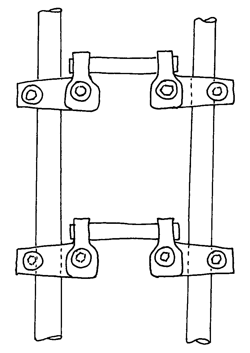 Transverse fixation device for spinal fixation systems