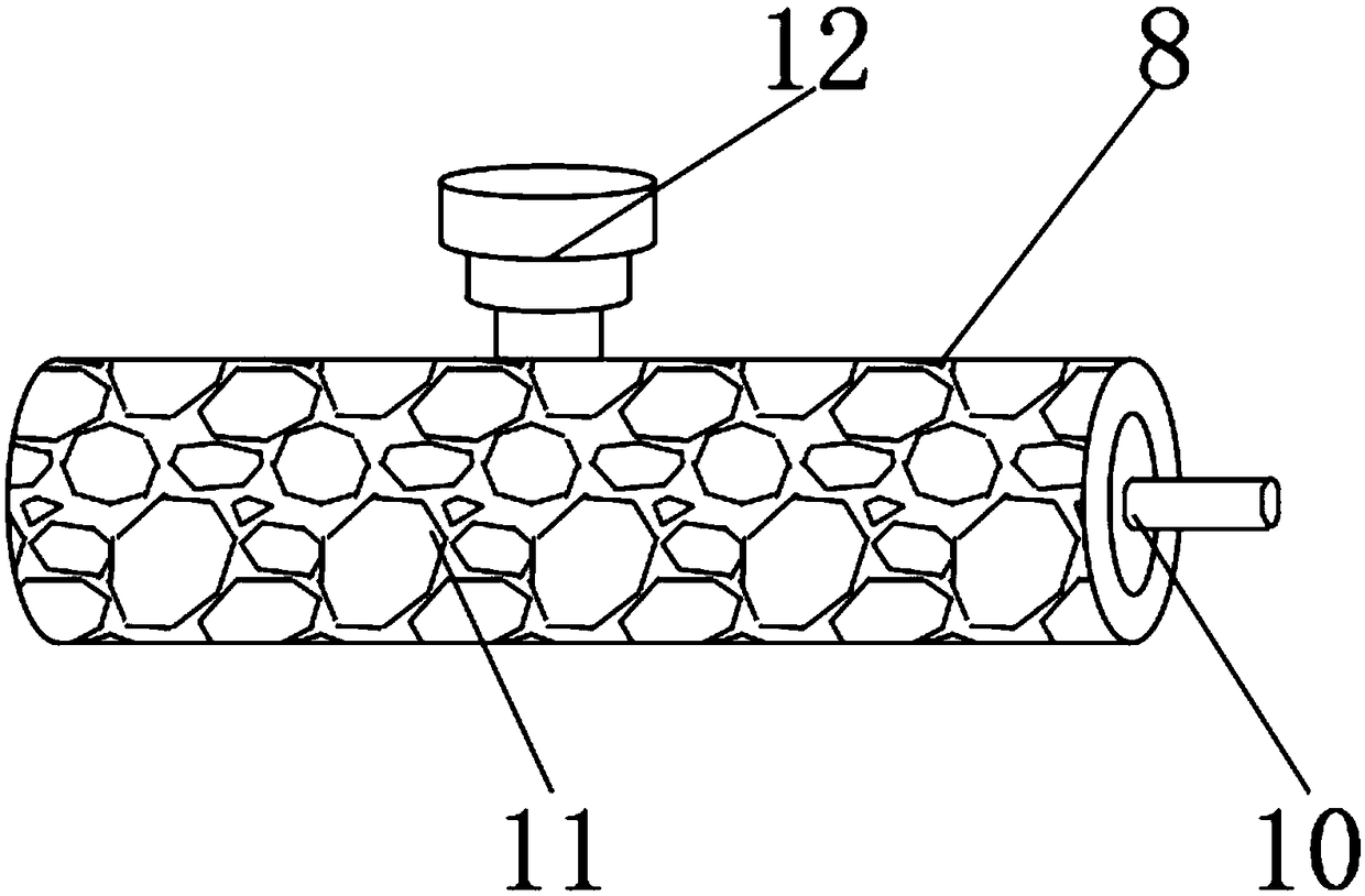 Antitheft door structure of intelligent display cabinet