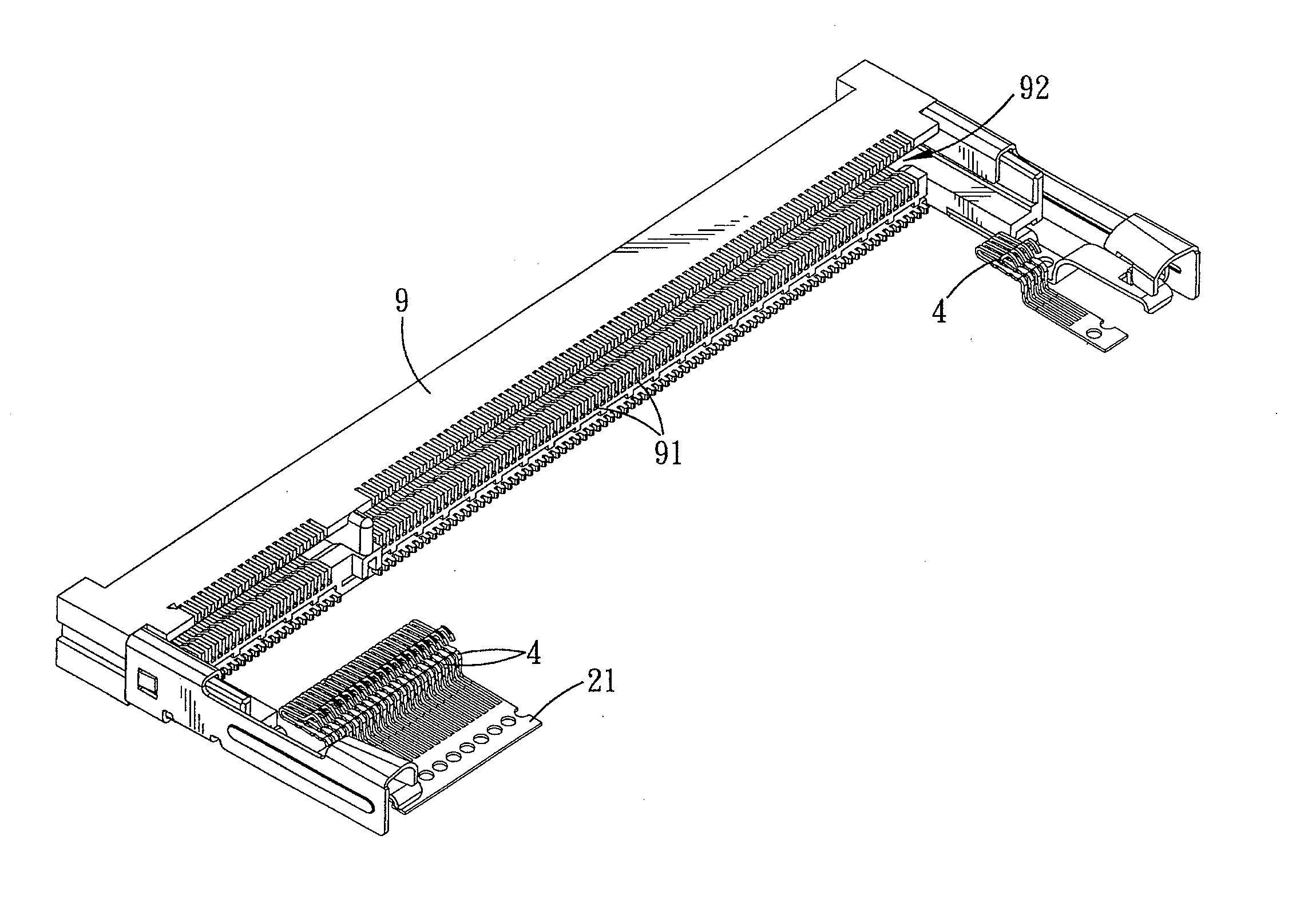 Manufacturing process for conductive terminals and electrical connector having the terminals