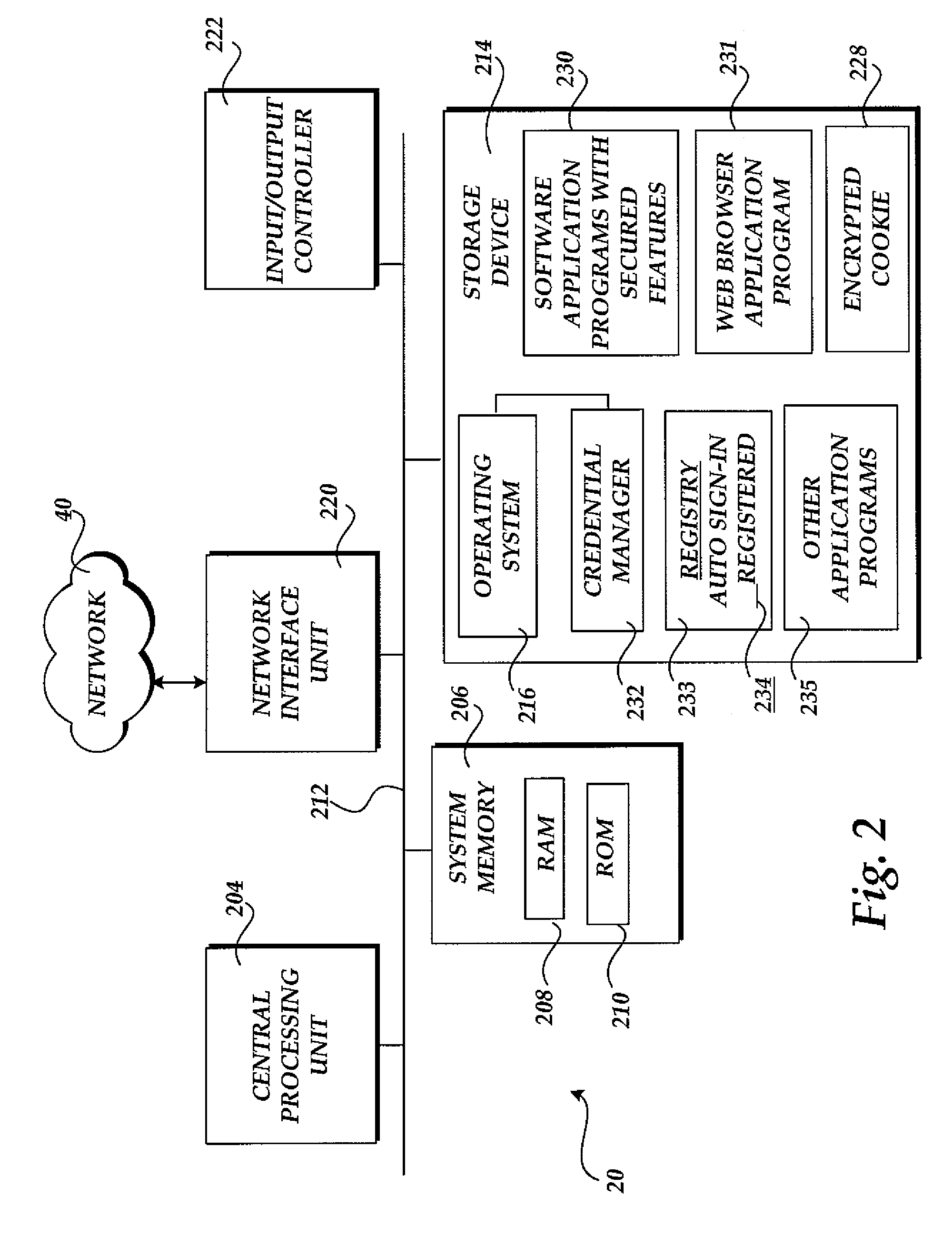 Signing-in to software applications having secured features