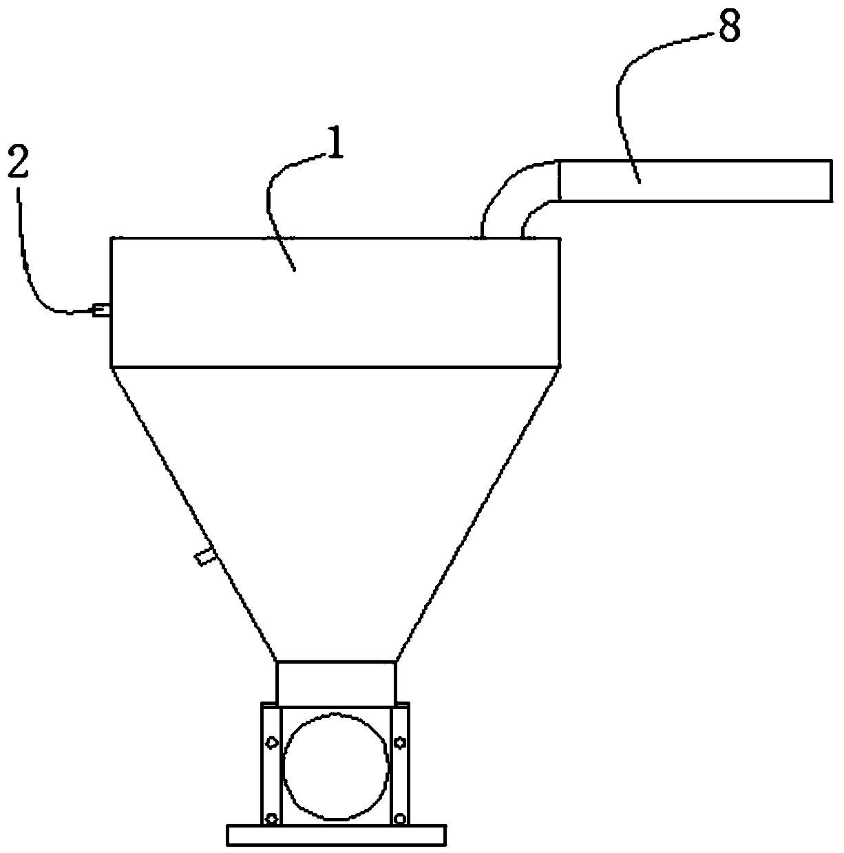 Polyurethane waste regenerating device