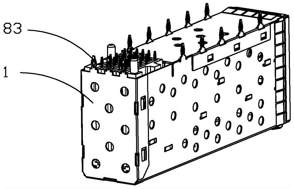 Hot plug type interface connector