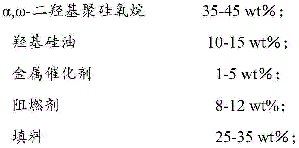 Medium-density silicone rubber for nuclear power