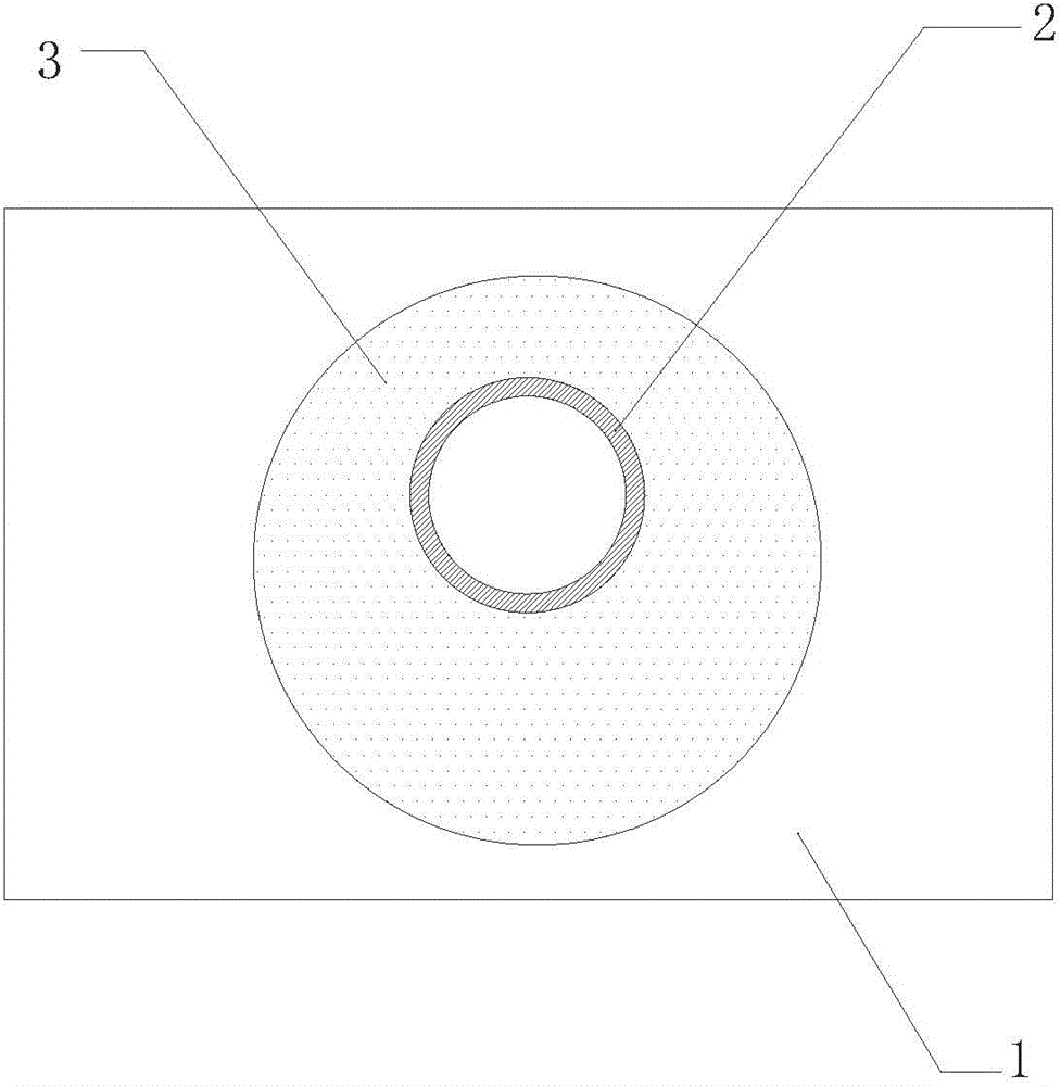 Medium-density silicone rubber for nuclear power