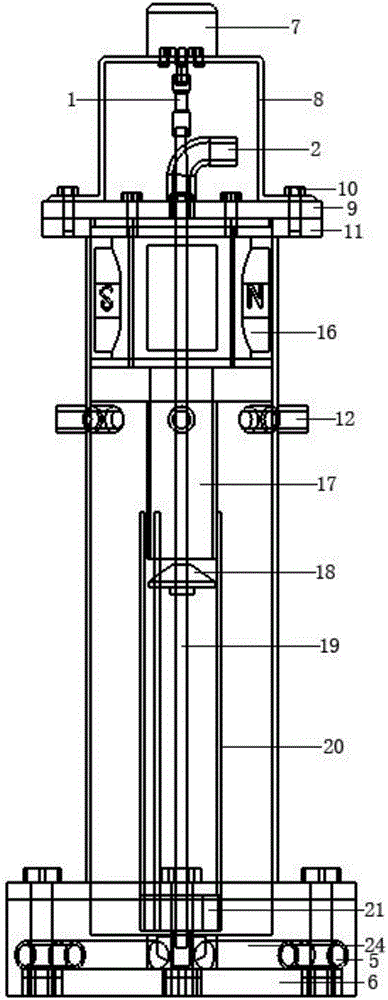 Composite magnetized flocculation thickening device