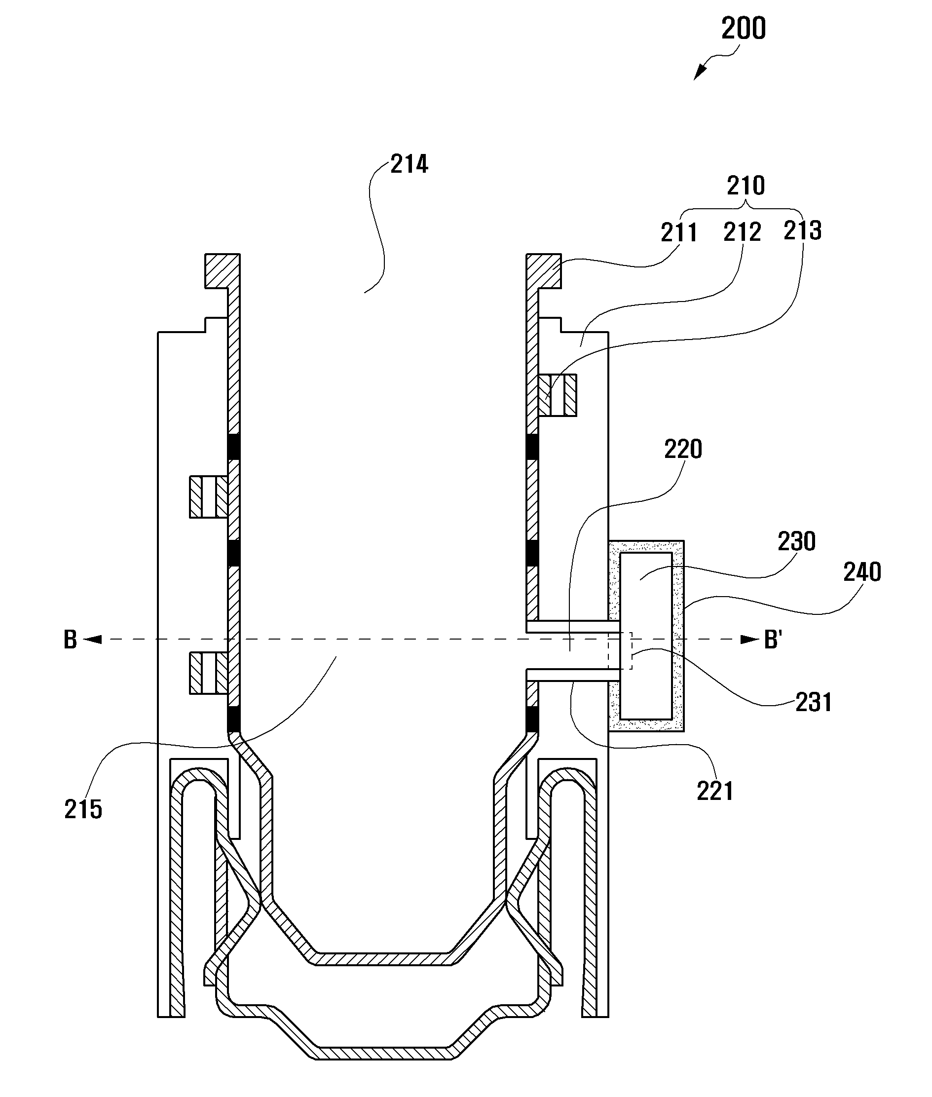 Second microphone device of a mobile terminal