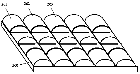 LED packaging structure and packaging method