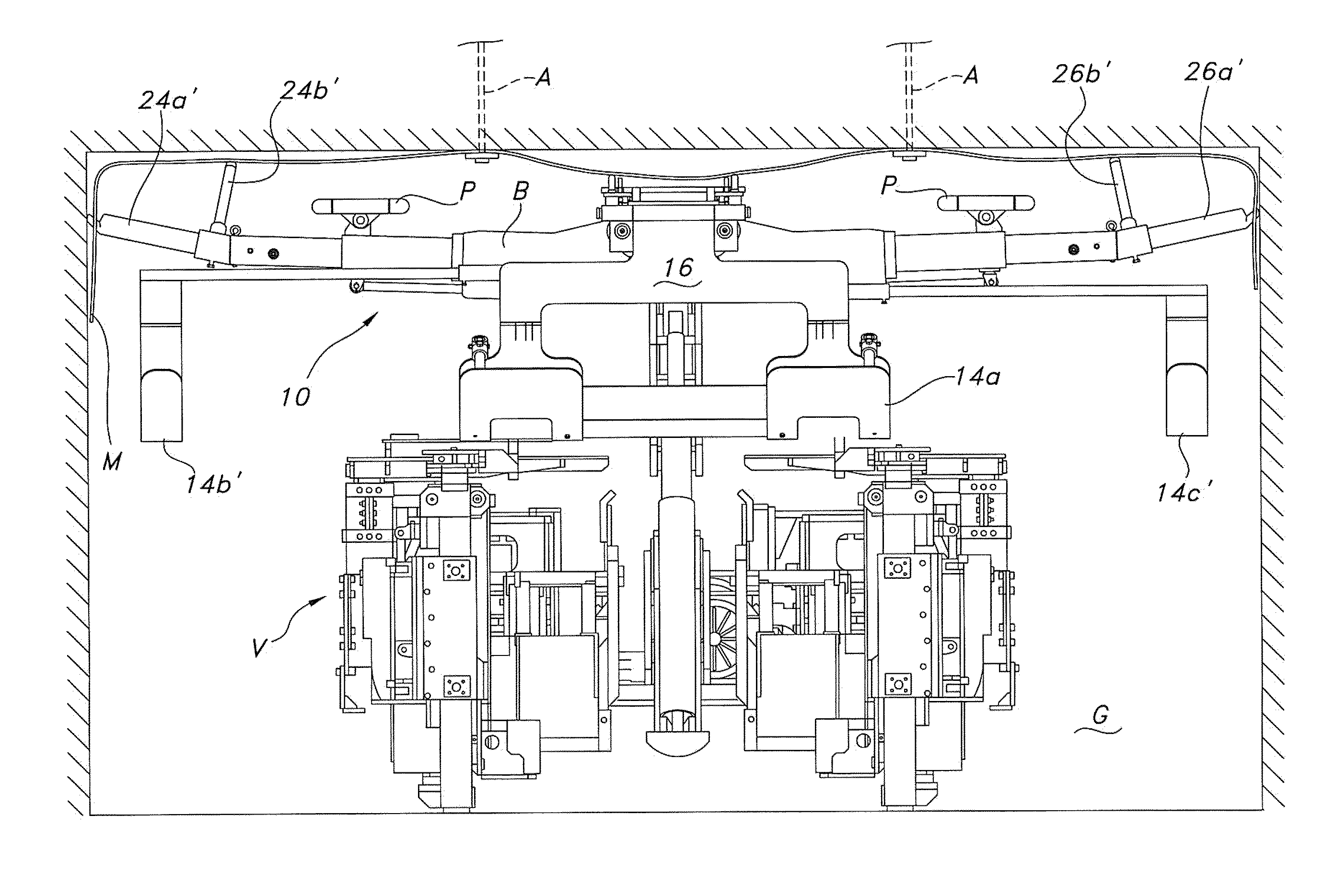 Mesh handling system for an underground mining machine and related methods