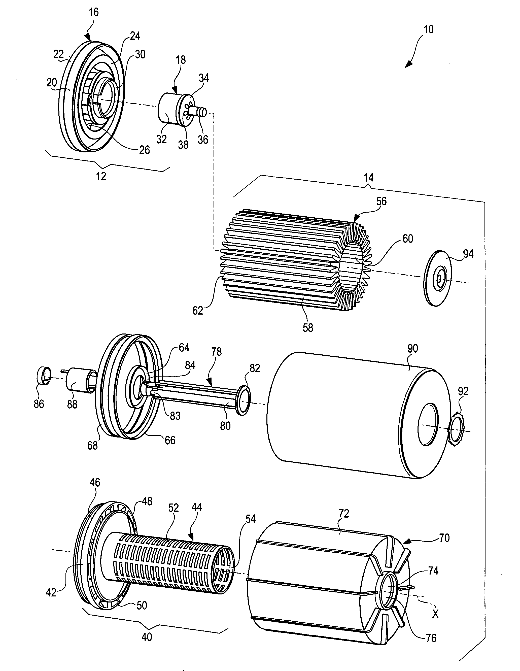 Oil filter assembly