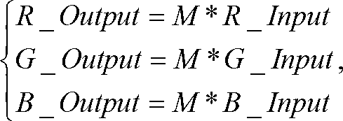 Tone mapping method based on edge-preserving total variation model