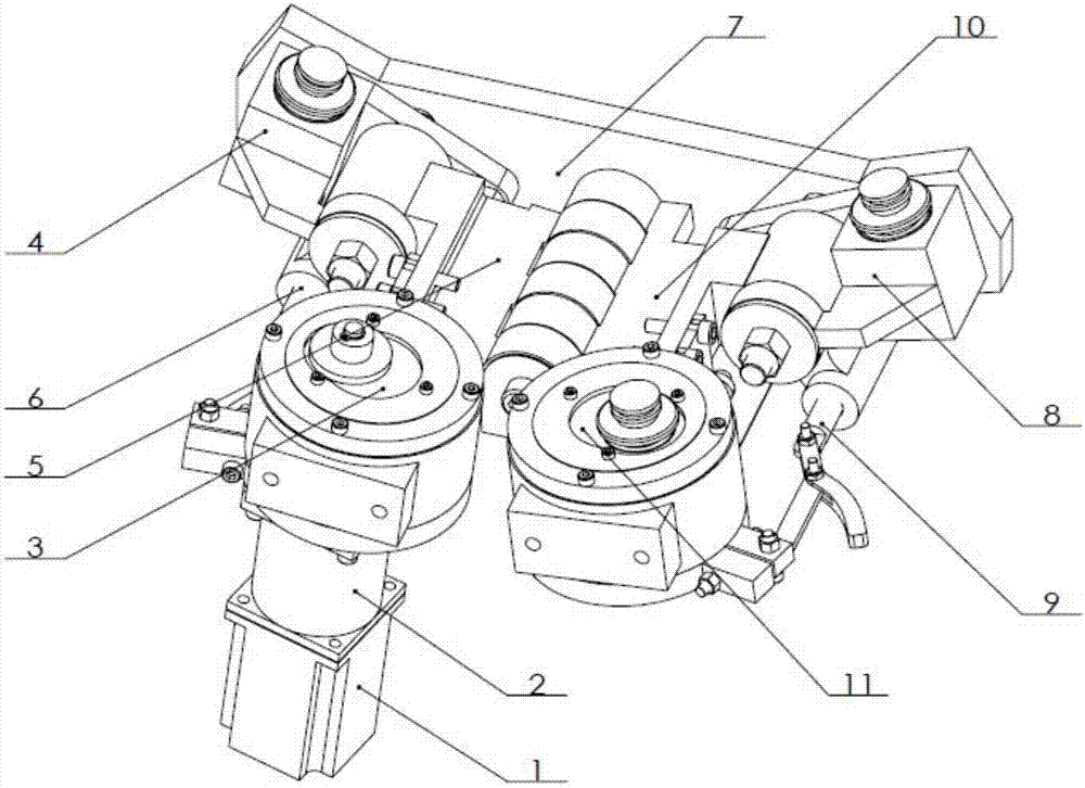 Driving Mechanism of Pipeline Weld Inspection Device