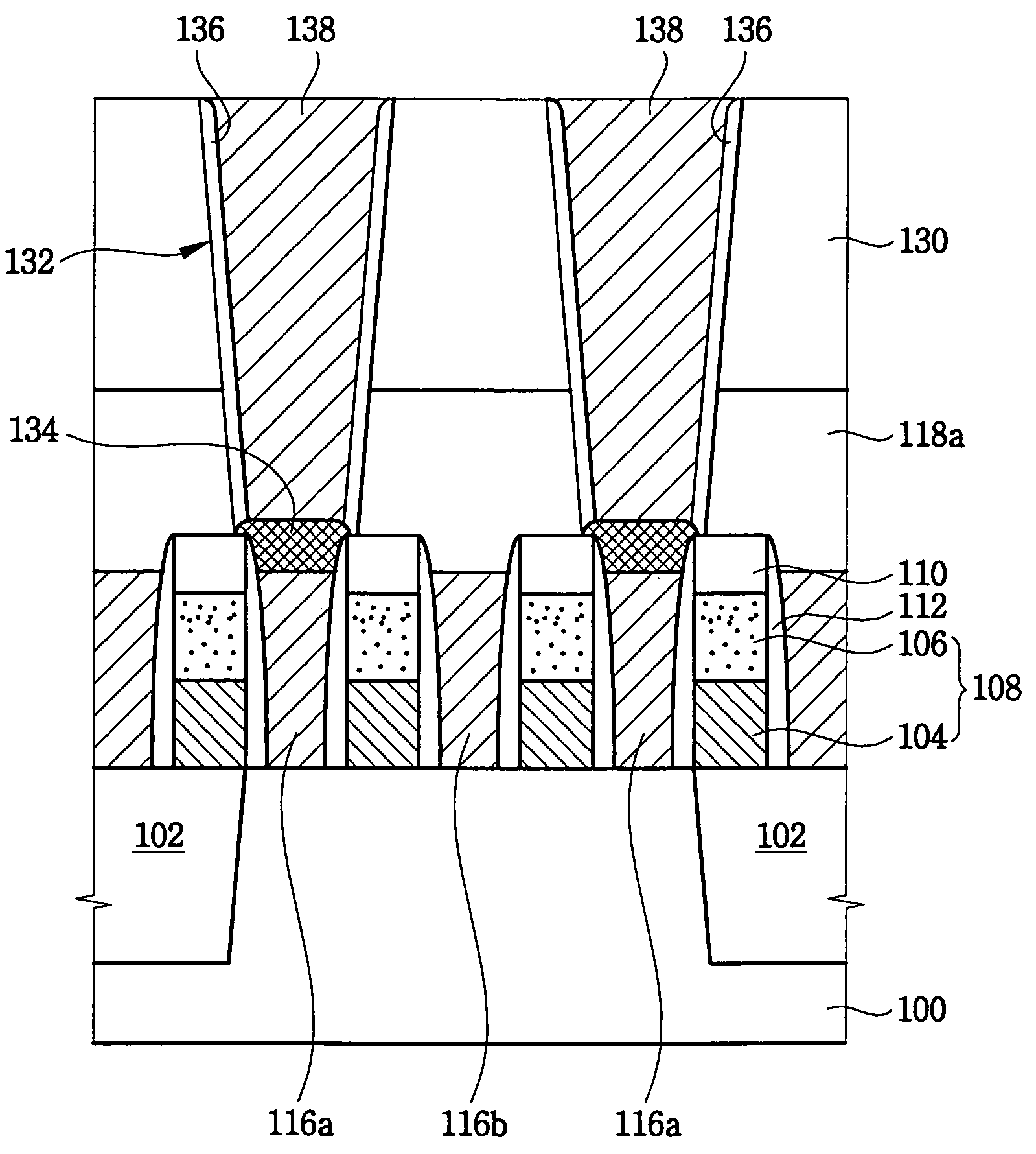 Method of manufacturing a semiconductor device having selective epitaxial silicon layer on contact pads