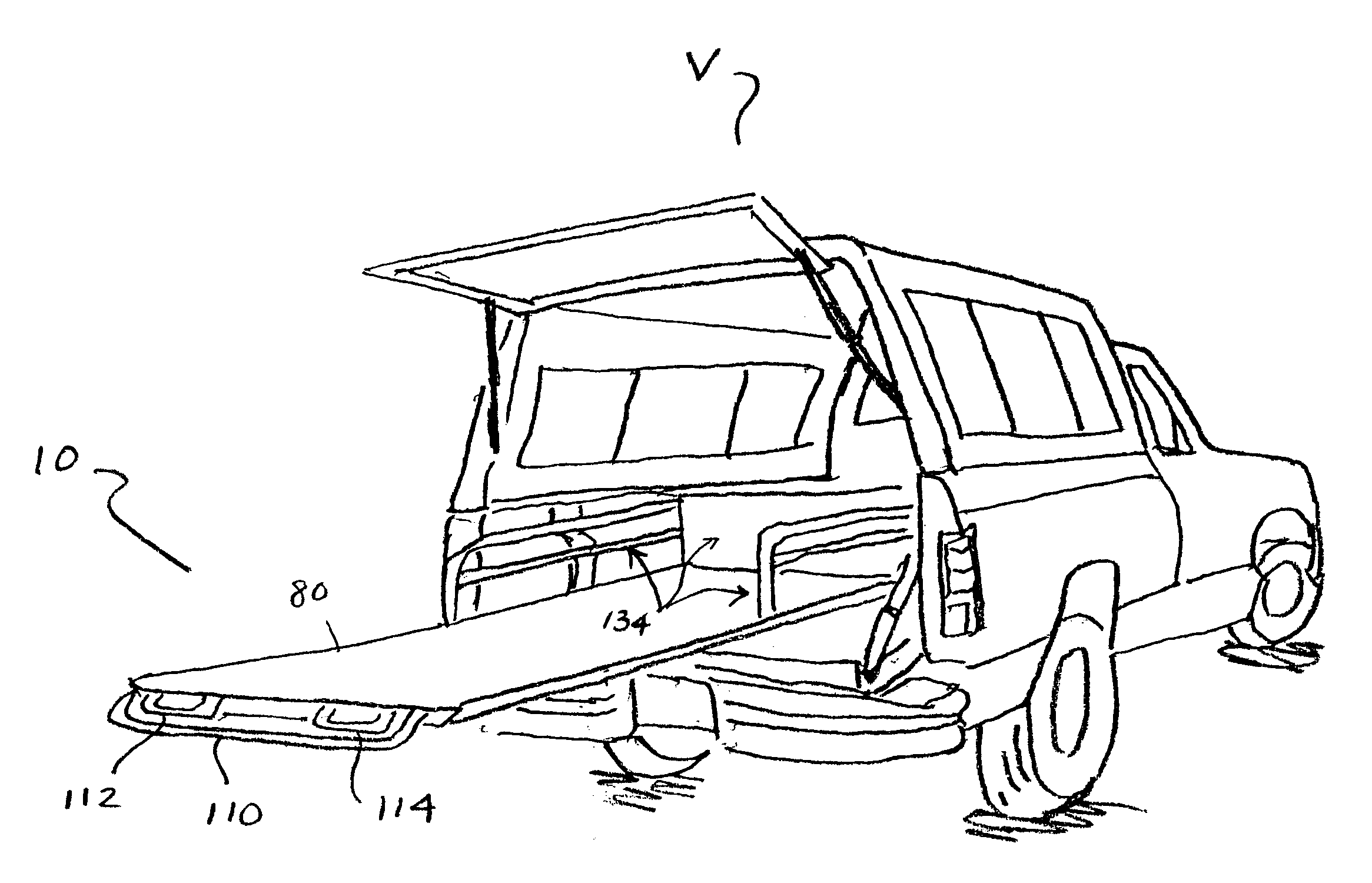 Pull-out load platform for truck cargo beds