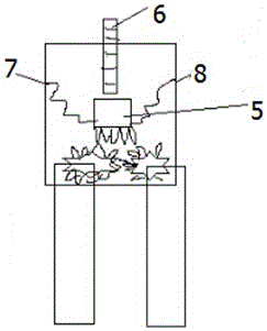 A cranial laser locator