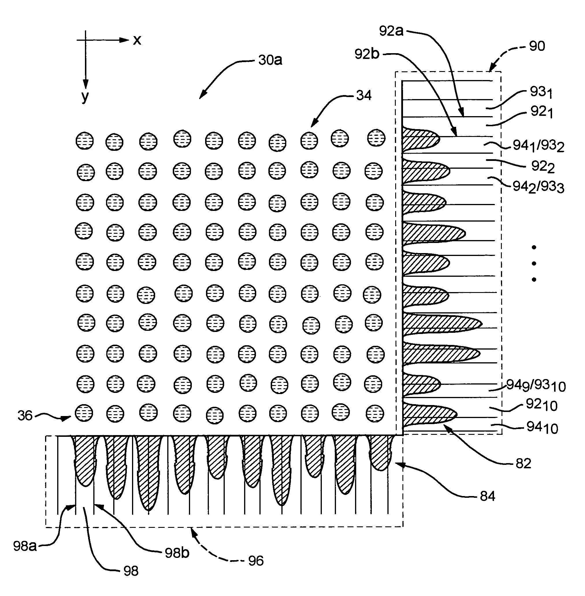 Method and apparatus for automatically segmenting a microarray image