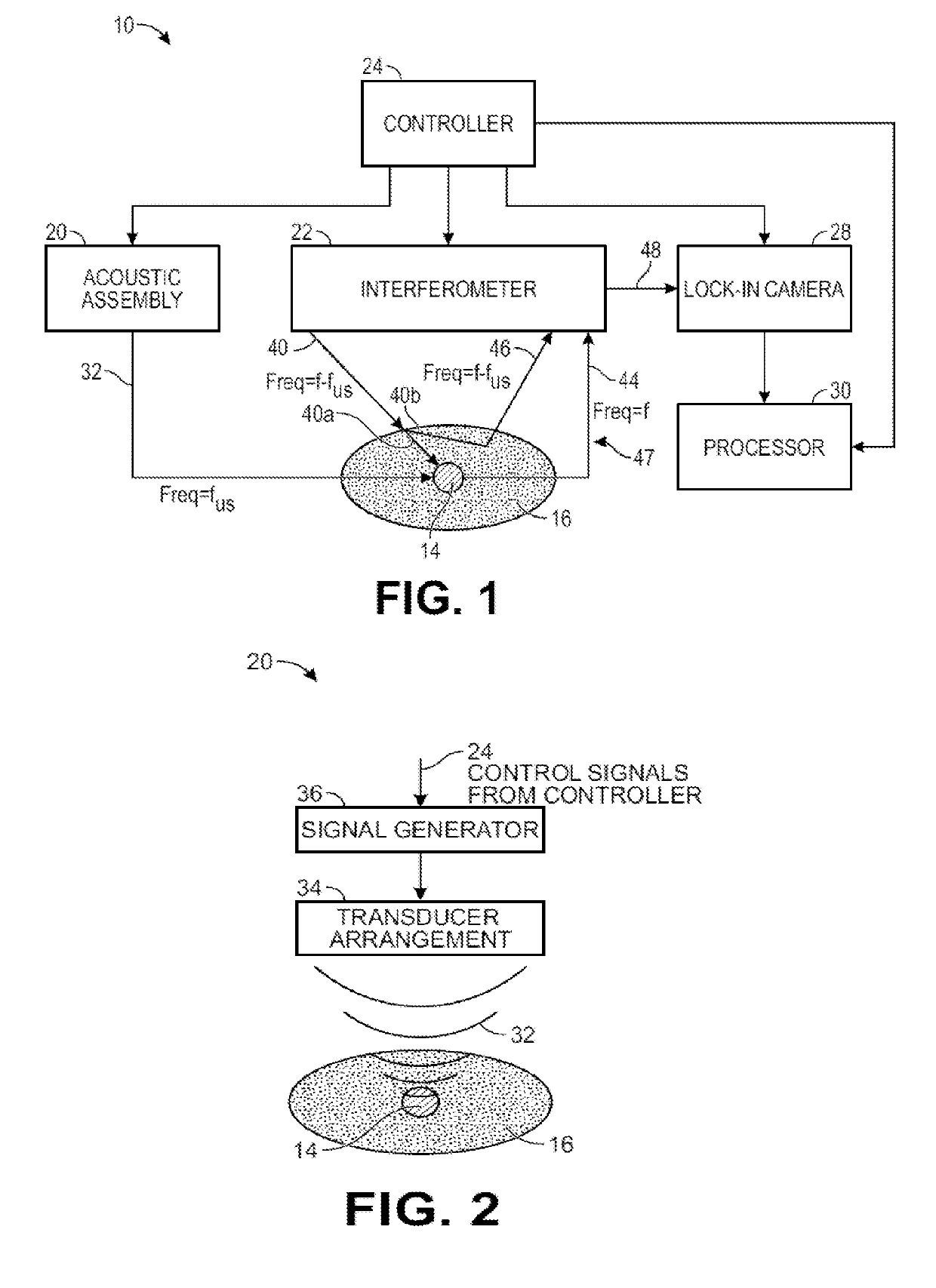 Optical detection system for determining neural activity in brain based on water concentration