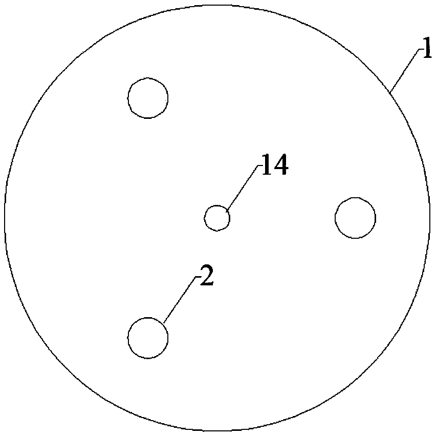 Roller hollow fiber reactor for plant cell high-density culturing and method for performing high-density culturing on psidium guajava leaf cells