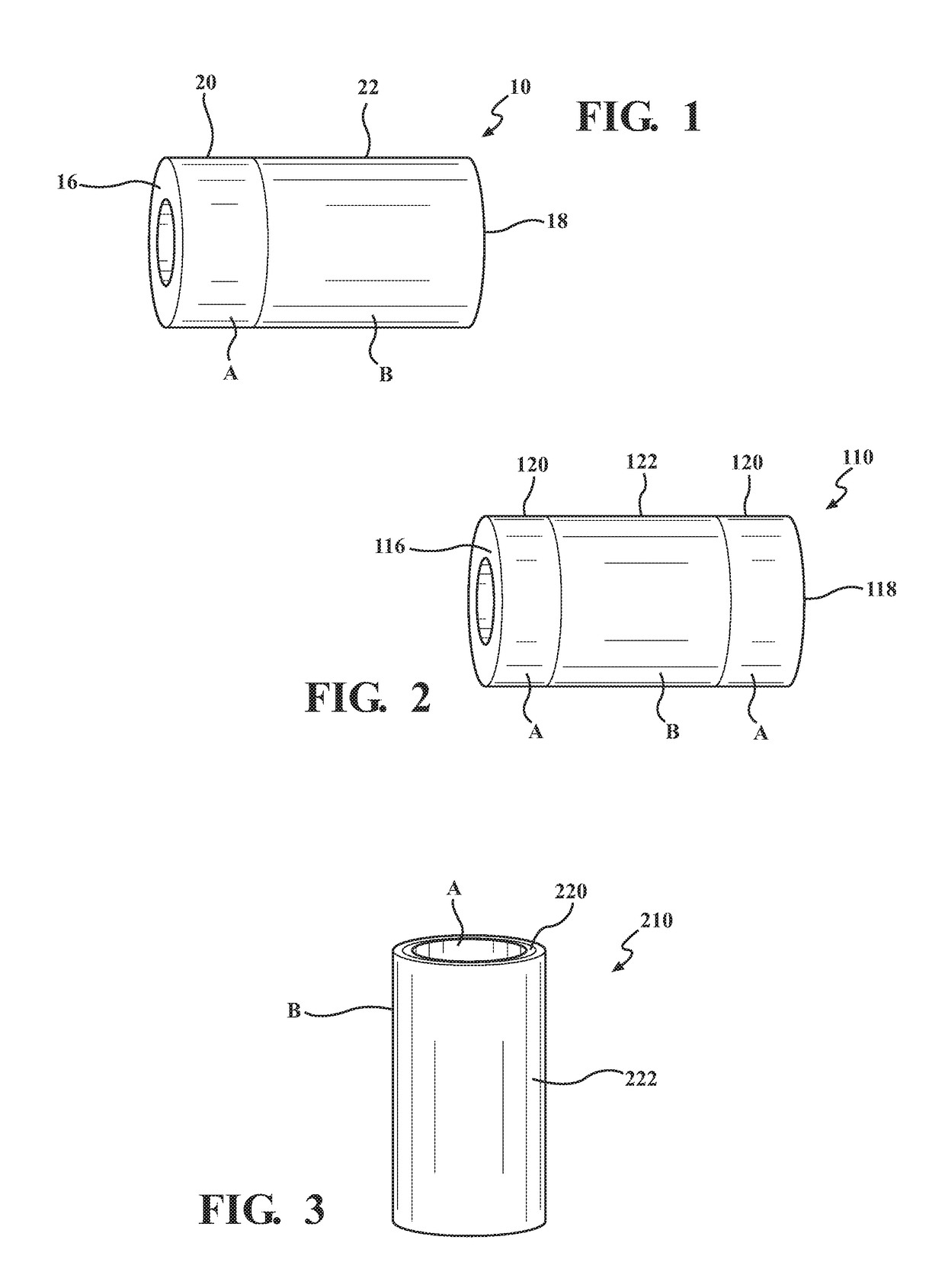 Multi-layered sintered bushings and bearings