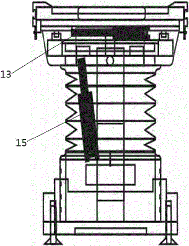 Multi-position urinary calculus elimination bed