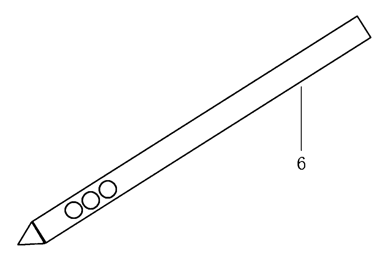 Electronic handwriting pen for identifying finger pen scratching and knocking actions and input method thereof