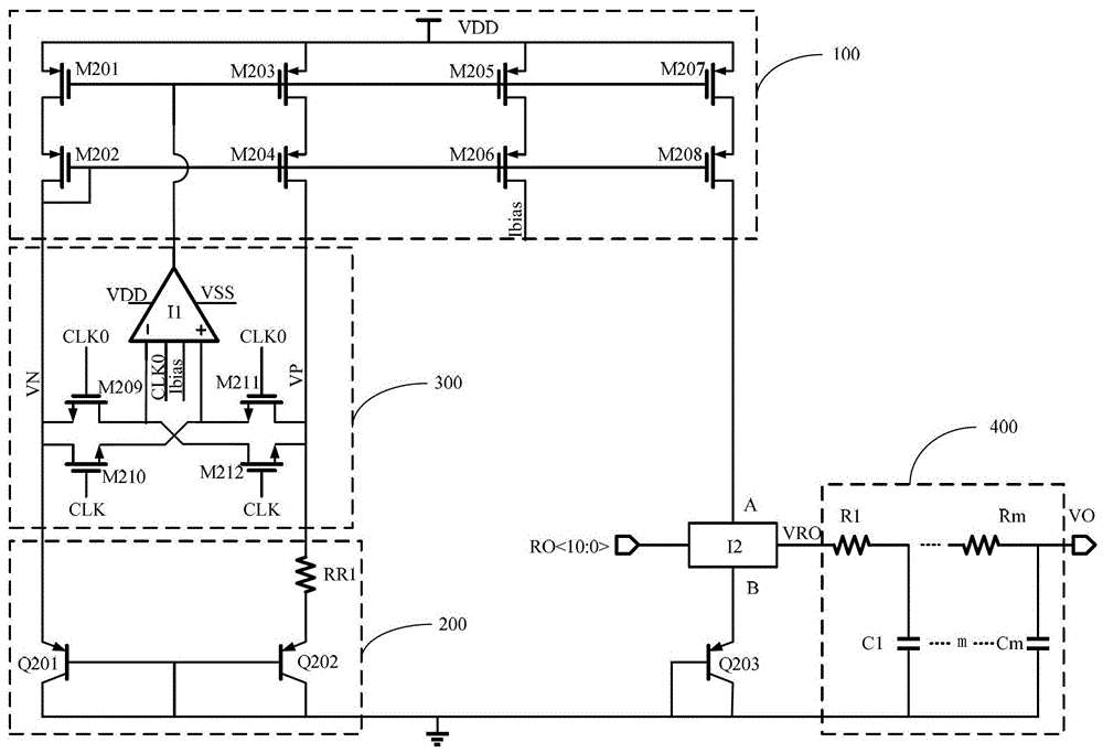 On-chip temperature sensor